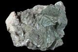 Green Heulandite Crystal Cluster - India #91233-1